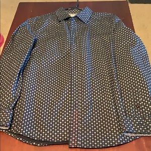 Men’s  Smash patterned long-Steve shirt
